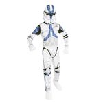 Rubie's 882010S Official Star Wars Clone Trooper Costume, Kids', Small 3- 4 YEARS