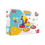 Fundough Funskool Noodle Party, Play Set for Kid, 5 Colorful Dough Tubs of 75g Each (375g Total), Learning, Fun & Engaging Activity, Multicolour, Gift Set for Kids, Age 3+ Years