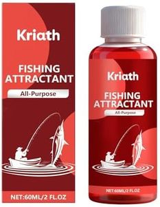 Fishing Attractant Liquid for Freshwater and Saltwater, Fish Scent Enhancer to Stimulate Feeding Response, Bait Additive to Increase Fish Activity, Easy Use Angling Lure 60ml/2 FL.oz Liquid Formula