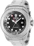 Invicta Men_s 37217 Reserve Quartz 3 Hand Black Dial Watch