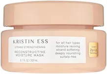 Kristin Ess Deep Conditioner Hair Mask with Shea Butter & Protein for Dry Damaged Hair - Deep Conditioning Strengthening Moisture Repair Hair Treatment - Coconut Oil + Sulfate Free + Color Safe Mask