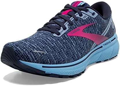 Brooks Ghost 14 Peacoat/Blissful Blue/Fuchsia 9 B (M)