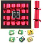 Kuckoo Crackers - 6 x 13-inch Music Box Christmas Crackers