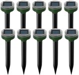 Mole Repellent 10 Pieces,Solar Powe