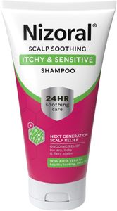 Nizoral Scalp Soothing Shampoo, Aloe Vera – 24h Relief for Itchy, Sensitive Scalp, 200ml