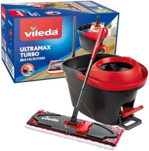 Vileda Ultramat Turbo Flat Mop and Bucket Set