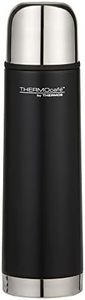 THERMOcafe by Thermos Vacuum Insulated Slimline Flask, 500ml, Matte Black, ED05BLK6AUS