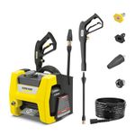 Kärcher K1700 Cube Electric Pressure Washer, 3 Spray Nozzles, Detergent Tank, For Cars, Driveways, Siding, Patios, 2125 Max PSI 1.2 GPM