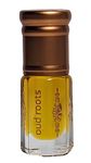 Roots Oud Perfume Oud Oil Blend (جذور العود) by Ghuroob Oud | 3ml Bottle Velvet Pouch Included | Oud, Wood, Amber, Patchouli Notes | Authentic Arabic Attar Perfect for Ramadan or Eid