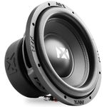 NVX 10" 500 watt RMS 1000 watt Peak Professional Grade VS-Series Dual 4-ohm Car Subwoofer [VSW104V2]