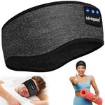 ink-topoint Sleep Headphones Soft Bluetooth Headphones for Sleeping & Sport,16 Hrs Long Music Enjoying Sleep with Ultra-Thin Speakers Microphones,Sleep Gifts for Men Women
