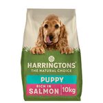 Harringtons Complete Puppy Dry Dog Food Salmon & Rice 10kg - Made with All Natural Ingredients