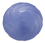 Dog Frisbee Disc Toy - For Small and Medium Dogs – Soft Natural Rubber For Safety – Best Color For Pets To See – Aerodynamic Design For Outdoor Flight