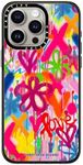 CASETiFY Compact Case for iPhone 15 Pro Max [2X Military Grade Drop Tested / 4ft Drop Protection] - Graffiti Street Style - Clear Black