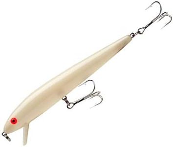 Cotton Cordell Red-Fin Crankbait Bass Fishing Lure, Accessories for Freshwater Fishing and Saltwater Fishing Tackle, 7", 1 oz, Bone