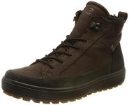 ECCO Men's Soft 7 Tred Winter Boot Gore-tex Waterproof Sneaker, Black/Mocha Nubuck, 9-9.5