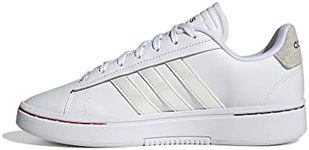 adidas Women's Grand Court Alpha Sneakers, FTWR White Zero Met FTWR White, 5 UK