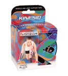 Kinesio Tex Performance+ Tape: BLUE (Comfortable, Hypoallergenic & Water-Resistant with Denim Look)