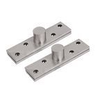 uxcell 100mm x 25mm Hardware Stainless Steel Door Pivot Hinge 2 Pair