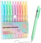Mutsitaz 10 Pcs Retractable Gel Ink