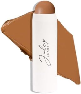 Julep Skip the Brush Cream to Powder Bronzer & Contour Stick - In Paradise Darker skin tones - Long Lasting Blendable and Buildable Color -Multi-Use 2-in-1 Blush and Lip Makeup Stick