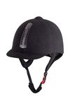 Rhinegold 0 Rhinegold Pro Hat-6 7/8-black Riding Hat, Black, 6. 7 8 UK