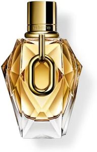 Rabanne Million Gold For Her Eau de Parfum - Long Lasting Refillable Designer Perfume for Women with Sparkling Rose, White Flowers & Salty Mineral Musk - Luxury Fragrance, 3 oz