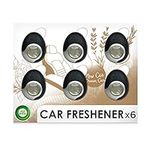 Air Wick Car Air Freshener Fragrance Clip-on, New Car Scent, Letterbox Delivery, Pack of 6