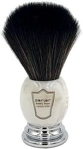 Parker Ultra Soft SYNTHETIC Bristle Shaving Brush - For Sensitive Skin