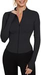 LUYAA Yoga Jacket for Women Full Zi