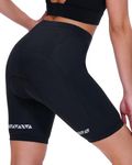 Sportneer Padded Cycling Shorts Women Cycling Shorts Women Cycle Shorts Womens 4D Padded Bicycle Cycling Underwear Shorts w/Anti-Slip Design, Breathable & Adsorbent