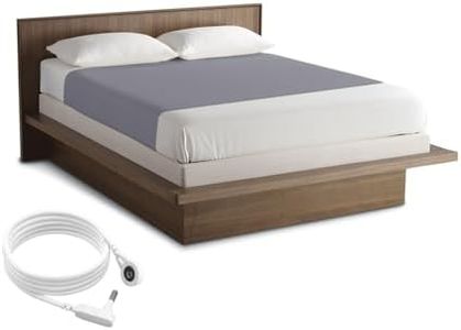 Grounding Sheets Bed,27x52in, 5% Silver Fibre & 95% Cotton,Bed Sheets Set for Better Sleep, Relieve Pain & Inflammation, Energy, Healing, Grounding Mat for Beds with Grounding Cord, Gray（27x52IN）