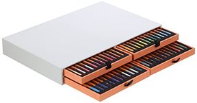 Bruynzeel Design Professional Colored Pencil Set of 48 Colors in Box | Artists Pencils for Drawing, Sketching & Coloring