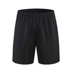 Kids Activewear Shorts School PE Short Boys Girls Gym Football Sports Running Training Shorts Quick Drying(Black, 8-9 Years)