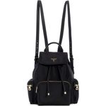 GUESS Borsa zaino Eco Gemma in Nylon nero donna BS22GU89 EYG839532, Black, One size