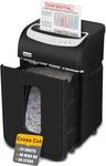 VidaTeco Cross-Cut Paper Shredder Heavy Duty, 25-Sheet 40-Mintute 58dB Quiet Credit Card Shredders for Home Office Use, Security Level P-4 Jam Proof System 30L Pullout Bin with 4 Casters