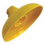 Speakman SE-810 Safety Washing in Dangerous Worksites Lifesaver Emergency Shower Head, Yellow