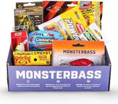 MONSTERBASS Platinum Series Box with Regional Bass Fishing Tackle Kit (7+ Pro Bass Fishing Baits). Ultra Premium Fishing baits to Upgrade Your Bass Fishing Tackle & Setup