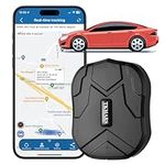 Hanguang GPS Tracker Car Magnet Anti-theft Vehicle Tracker Real-Time Tracker Device 5000mAh Battery GPS Locator Waterproof Tracker for Vehicle Car Truck TK905