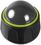 Teeter Massage Roller Ball for Gentle Massage, Deep Tissue Relief, Myofascial Release, Trigger Point Therapy (Charcoal/Green)