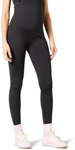 Amazon Essentials Women's Active Sculpt Pregnancy Workout Full Length Maternity Leggings, Black, L