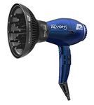 Parlux Alyon Hair Dryer & Diffuser Gift Set In Night Blue. Light, Long Life Professional Hairdryer With Air Ionizer Technology. 2250 W Blow Dryer With 2 Speeds, 4 Temperatures & Magic Sense Diffuser.