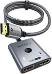 HDMI Switch, WARRKY 4K@60Hz 2K@144H