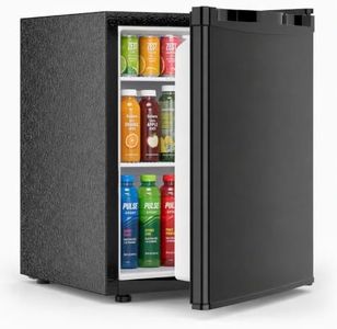 Antarctic Star Mini Upright Freezer -1.2 cu.ft Compact freezer with Removable Shelves and Adjustable Thermostat,perfect for Home/Kitchen/Office(Black)