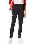 ASICS Team Tricot Warm Up Pant, Team Black/Team White, Large