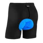 Ohuhu Cycling Short, Cycling Underwear Undershorts with 3D Padded Gel Breathable and Anti-Slip Breathable Bicycle Cycling Underwear Bicycle Short, XXXL