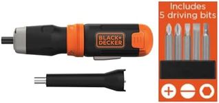 BLACK+DECKER Cordless Screwdriver, Alkaline (BCF601AA)