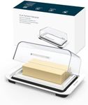 Airtight Flip-Top Butter Dish with 