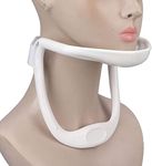 Neck Brace, Cervical Collar, Posture Corrector for Neck Pain and Support, Neck Support, Neck Stretcher Cervical Traction Neck Hump Corrector, Spine Decompression, Correct Forward Head Posture(White)