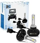 Bevel Engineering LED Head Light Replacement Bulb 2-Pack, Compatible With Certain Polaris Ranger Side by Sides, See Fitment